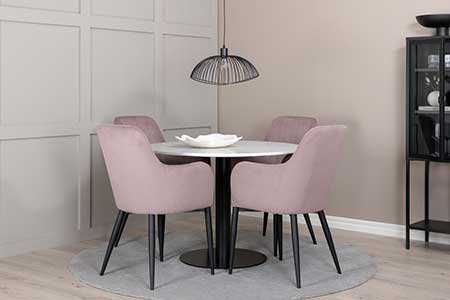 CHIASE PAS CHER EN VELOURS ROSE